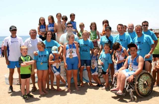 Más de doscientos deportistas participan en el IV Triatlón de Menores y Promoción de Águilas - 3, Foto 3