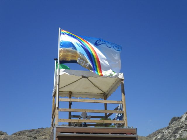 La cala de Calnegre luce la bandera Ecoplaya - 2, Foto 2