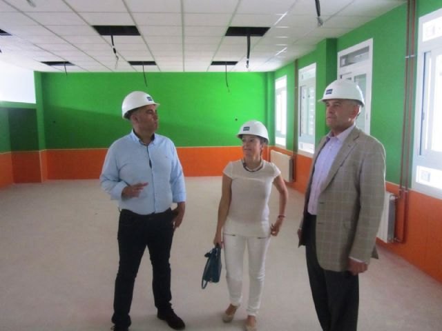 Educación y el Ayuntamiento de La Unión concluirán las obras del octavo colegio del municipio antes de comenzar el próximo curso - 1, Foto 1