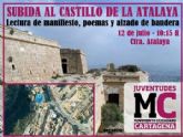Las juventudes de Movimiento Ciudadano organizan la 'I subida al castillo de la Atalaya'