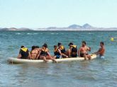 Fin de curso en Los Alczares del Centro de Da Discapacitados de Mazarrn