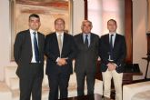 El presidente de la Comunidad recibe al presidente de Seniors Club y a miembros de la directiva de esta asociacin