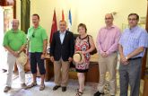 El alcalde de guilas recibe a su homnima de Bernstein (Austria)