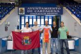 Bomberos y policas de Cartagena en el Campeonato de Europa