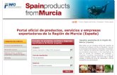 Compradores de 183 pases consultan el portal del Info 'Spain Products from Murcia'