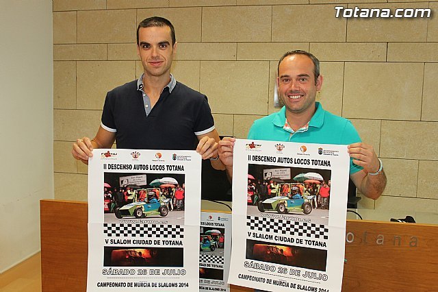 El II Descenso de Autos Locos y el V Slalom Ciudad de Totana se celebra este próximo sábado, día 26 de julio, en el recinto ferial, Foto 1