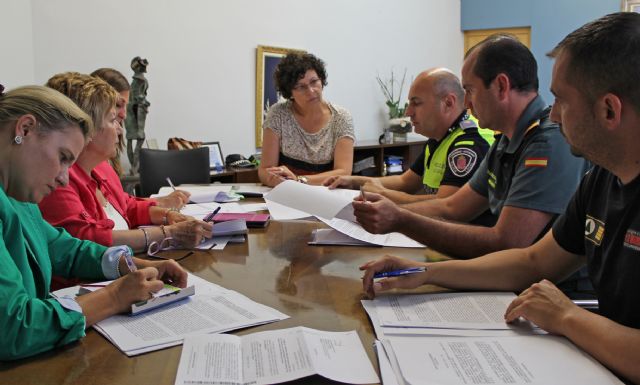 Se reúne la Junta Local de Seguridad de Puerto Lumbreras para incrementar la seguridad ciudadana durante los meses de verano - 1, Foto 1