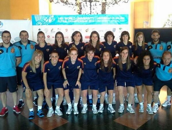 Las jugadoras del Roldan FSF, Marta Peñalver y Mayte Mateo, con la selección española en el Campeonato Universitario Mundial de Fútbol Sala - 2, Foto 2