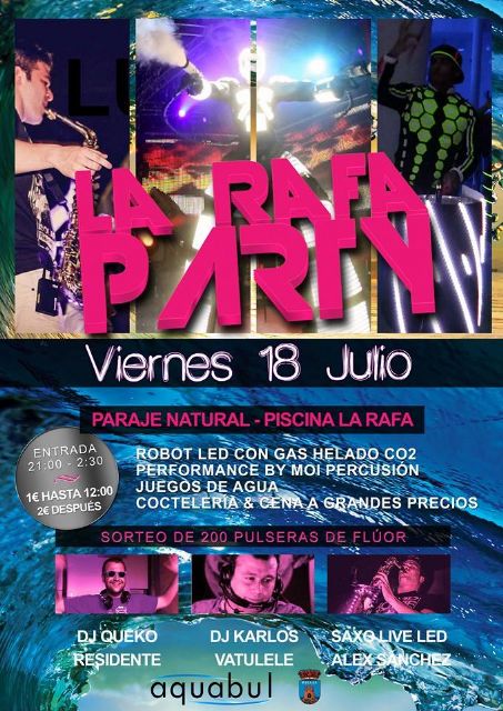 La piscina municipal de La Rafa será escenario este viernes 18 de julio de la fiesta del verano, la Rafa Party - 1, Foto 1