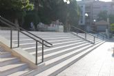 Finaliza la remodelacin de las escaleras del Jardn del Rey Don Pedro