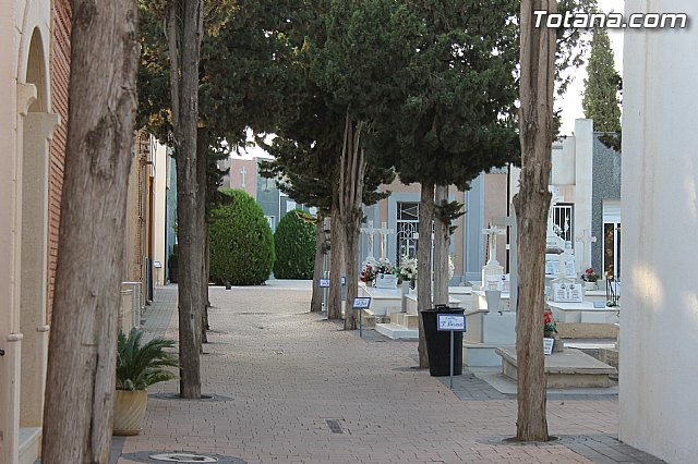 Tradicional Misa en el Cementerio Municipal de Totana “Nuestra Señora del Carmen” con motivo de la festividad de la Virgen del Carmen - 4