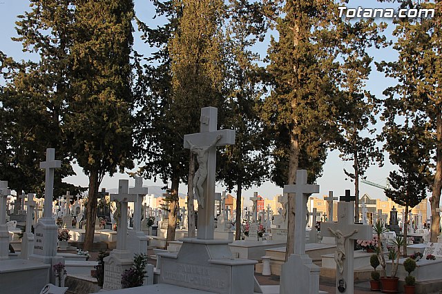 Tradicional Misa en el Cementerio Municipal de Totana “Nuestra Señora del Carmen” con motivo de la festividad de la Virgen del Carmen - 6