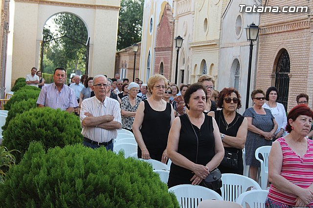 Tradicional Misa en el Cementerio Municipal de Totana “Nuestra Señora del Carmen” con motivo de la festividad de la Virgen del Carmen - 12