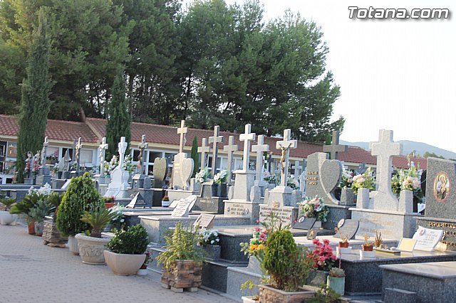 Tradicional Misa en el Cementerio Municipal de Totana “Nuestra Señora del Carmen” con motivo de la festividad de la Virgen del Carmen - 30