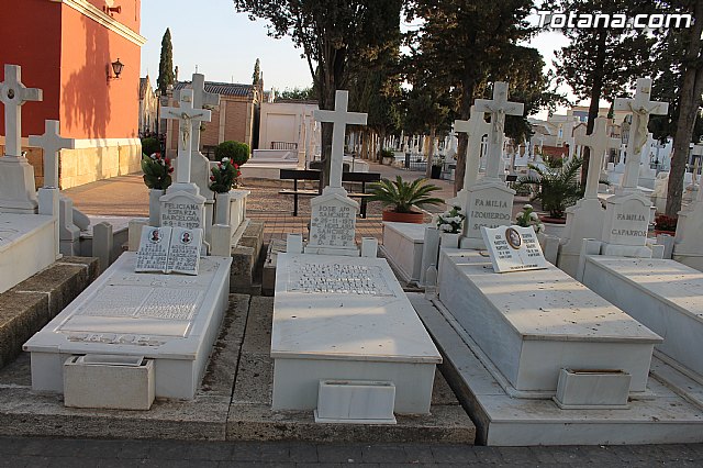 Tradicional Misa en el Cementerio Municipal de Totana “Nuestra Señora del Carmen” con motivo de la festividad de la Virgen del Carmen - 25