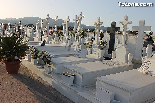 Tradicional Misa en el Cementerio Municipal de Totana “Nuestra Señora del Carmen” con motivo de la festividad de la Virgen del Carmen - 26