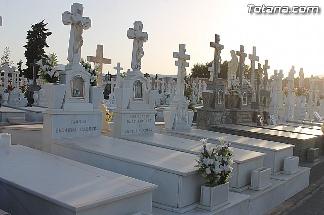 Tradicional Misa en el Cementerio Municipal de Totana “Nuestra Señora del Carmen” con motivo de la festividad de la Virgen del Carmen - 27