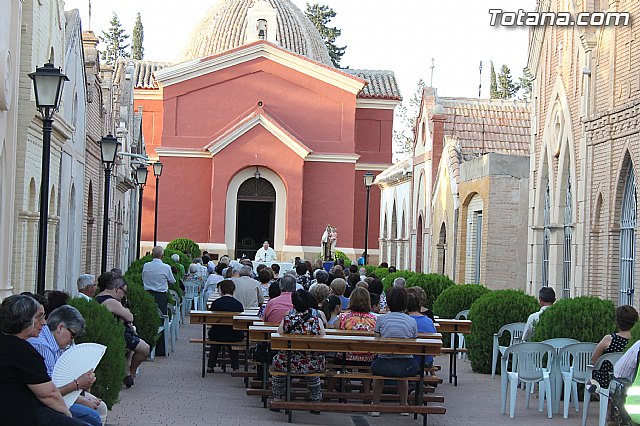 Tradicional Misa en el Cementerio Municipal de Totana “Nuestra Señora del Carmen” con motivo de la festividad de la Virgen del Carmen - 33