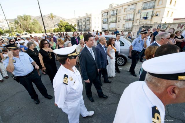 Fieles y pescadores acompañaron a la Virgen del Carmen en su procesión marinera 2014 - 5, Foto 5