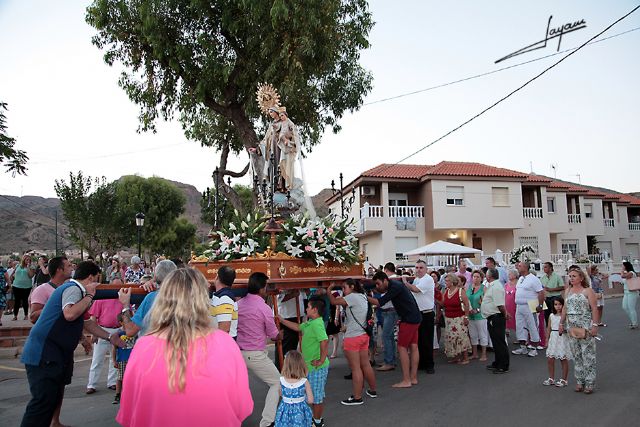La Virgen del Carmen procesiona en Portmán. - 3, Foto 3