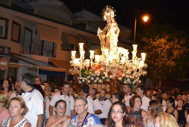 Lo Pagán celebra una ofrenda de flores y frutos en honor a la Virgen del Carmen - 4, Foto 4