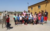 Ms de 40 niños y niñas aprenden a cuidar y montar a caballo a travs del I Campus de Actividades al Aire Libre que se celebra en Puerto Lumbreras