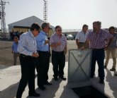 Una red de más de 15 kilómetros de colectores completa el servicio de saneamiento del eje sur de la huerta de Lorca