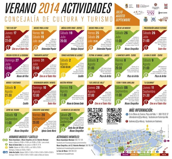 El Teatro Vico, la Plaza Arriba y los Museos de Jumilla se llenan de actividad con la Agenda Cultural del próximo trimestre - 1, Foto 1