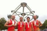 Bomberos y Polica Local de Cartagena logran seis medallas en Bruselas