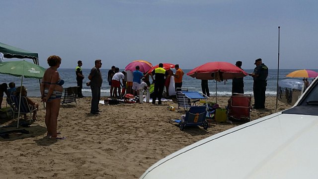 Fallecido un varón de73 años en la playa de Higuerica a consecuencia de un síndrome de inmersión - 1, Foto 1