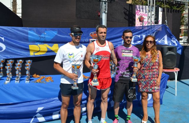 Ángel Nicolás y Pilar Duarte se proclaman vencedores absolutos de la XXXVII Carrera Popular Ciudad de Águilas - 1, Foto 1