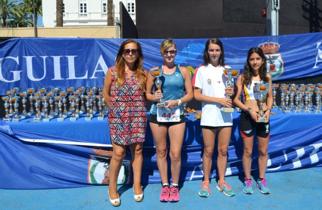 Ángel Nicolás y Pilar Duarte se proclaman vencedores absolutos de la XXXVII Carrera Popular Ciudad de Águilas - 2, Foto 2