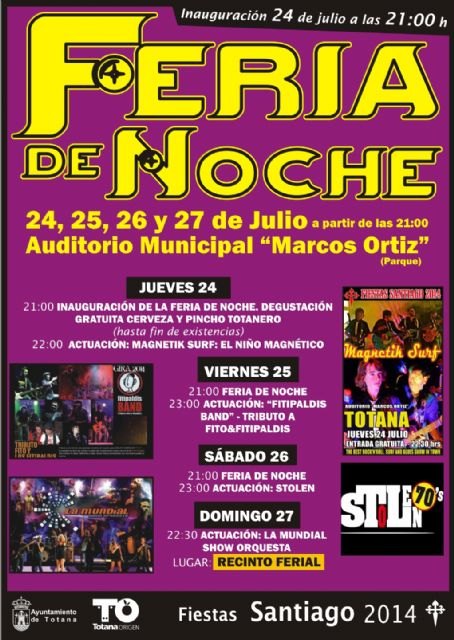 El Parque acoge del jueves al sábado las actividades centrales de las fiestas de Santiago con degustaciones, feria de noche, conciertos gratuitos y mercadillo artesano, Foto 2