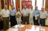 La Asociacin de Jubilados de la Universidad de Murcia muestra al rector su deseo de colaborar