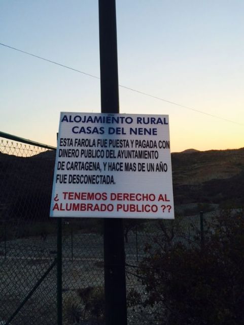 MC alerta sobre la retirada de luminarias en la zona oeste del municipio donde en 2006 se invirtieron 120.000 euros - 1, Foto 1