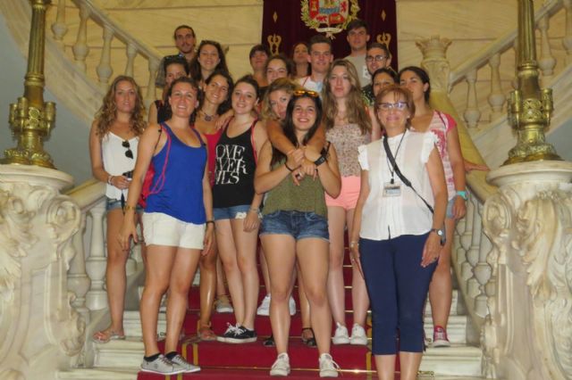 Jóvenes de toda España trabajan en la conservación del Garbancillo de Tallante - 2, Foto 2