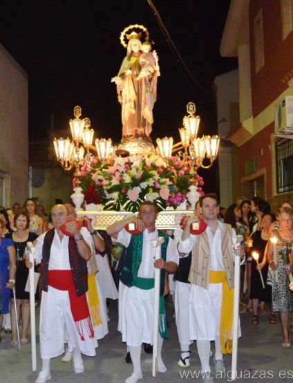 El Barrio del Carmen de Alguazas rinde a su Virgen tributo festero de devoción - 3, Foto 3
