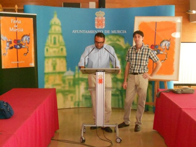 Un cartel muy gráfico y llamativo de Carlos Pardo anunciará la Feria de Septiembre 2014 - 1, Foto 1