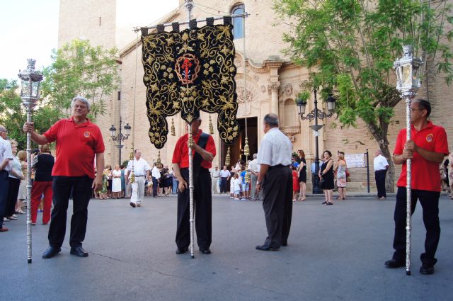 Cientos de personas acompañan al patrón de Totana, Santiago Apóstol, por la calles en procesión - 4, Foto 4