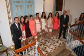 El alcalde recibe a las siete candidatas a ser Reina de las Fiestas Patronales de Cehegín 2014
