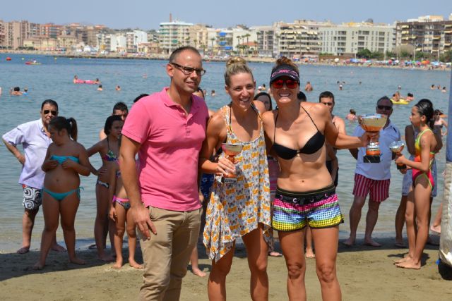 Mario Cuenca y Luz María García primeros en la clasificación general de la Travesía a Nado Playa de Poniente de Águilas - 2, Foto 2
