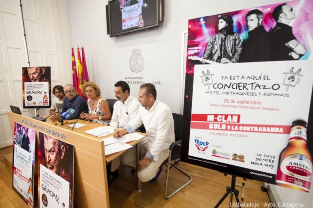 M-Clan y Rulo y La Contrabanda actuarán en el Conciertazo Amstel de Carthagineses y Romanos - 1, Foto 1