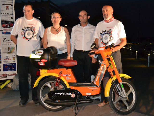 Arranca en San Pedro del Pinatar la II Vuelta a España en vespino que recorrerá 8.000 kilómetros - 1, Foto 1