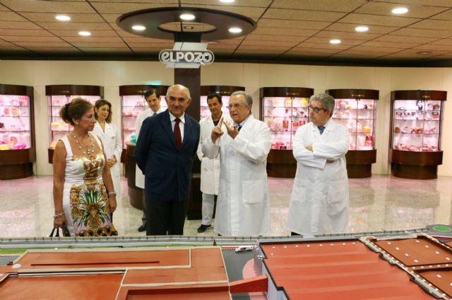 El presidente Garre agradece a Grupo Fuertes su contribucin a la creacin de empleo en la Regin de Murcia, Foto 2