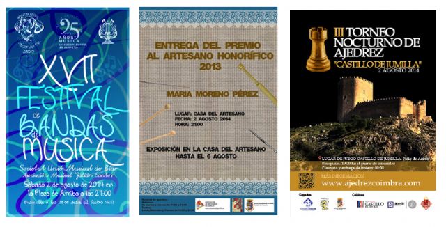 El Castillo, la Casa del Artesano y la Plaza Arriba, enclaves destacados de la agenda cultural del fin de semana - 2, Foto 2