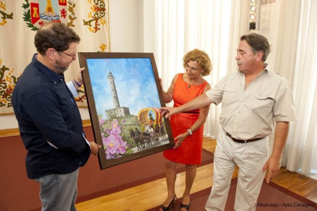 Un carro con romeros y el faro de Cabo de Palos darán imagen este año a la Romería de San Ginés - 1, Foto 1