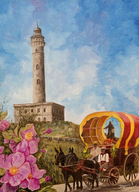 Un carro con romeros y el faro de Cabo de Palos darán imagen este año a la Romería de San Ginés - 2, Foto 2