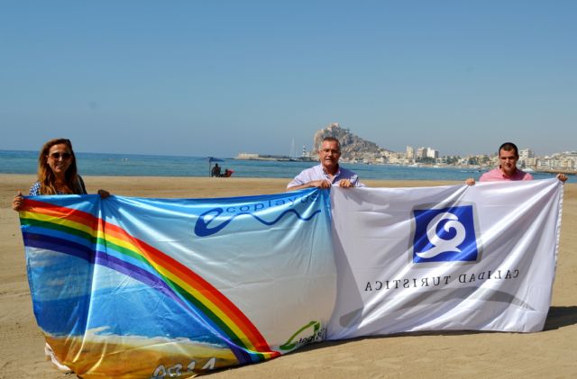 Record de banderas para las playas de Águilas - 1, Foto 1