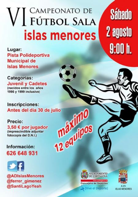 Campeonato de Fútbol Sala este sábado en Islas Menores - 1, Foto 1