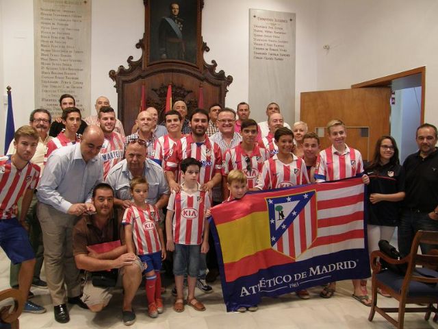 El Concejal de Deportes recibe a los miembros de la nueva Peña Atlética 'Castillo de Lorca' - 1, Foto 1